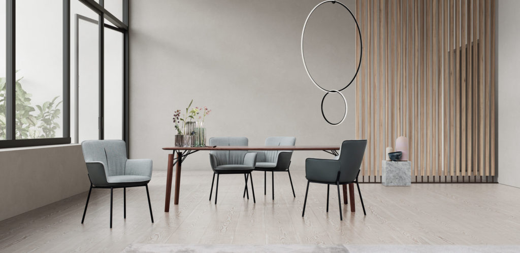 Rolf Benz 964 Dining Table + 655 Chair