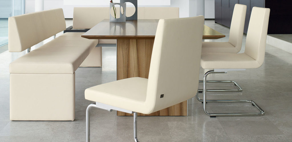 Rolf Benz 620 dining chair and bench