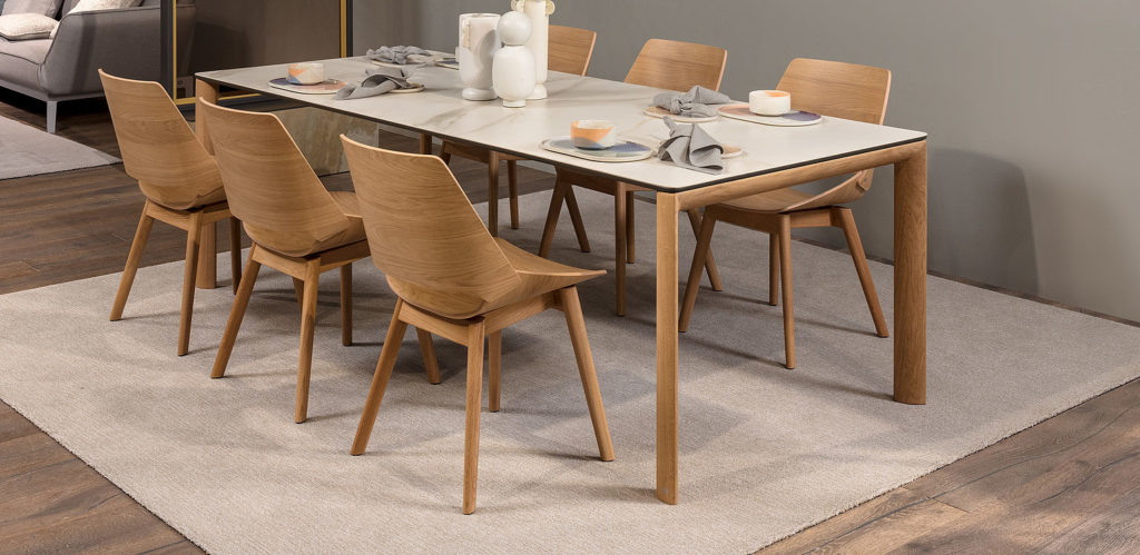 Rolf Benz 957 Dining Table with 650 Dining Table