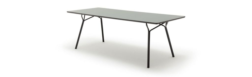 Freistil by Rolf Benz 120 dining table with Fenix Table Top