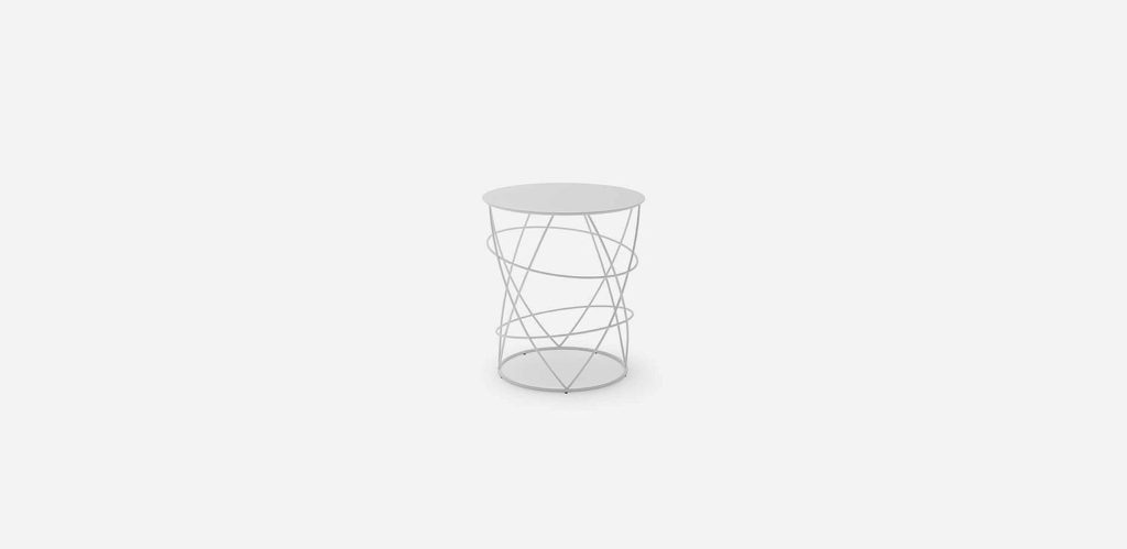 rolf benz 942 side table in white