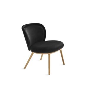 Freifrau Ona Cocktail Chair wooden legs