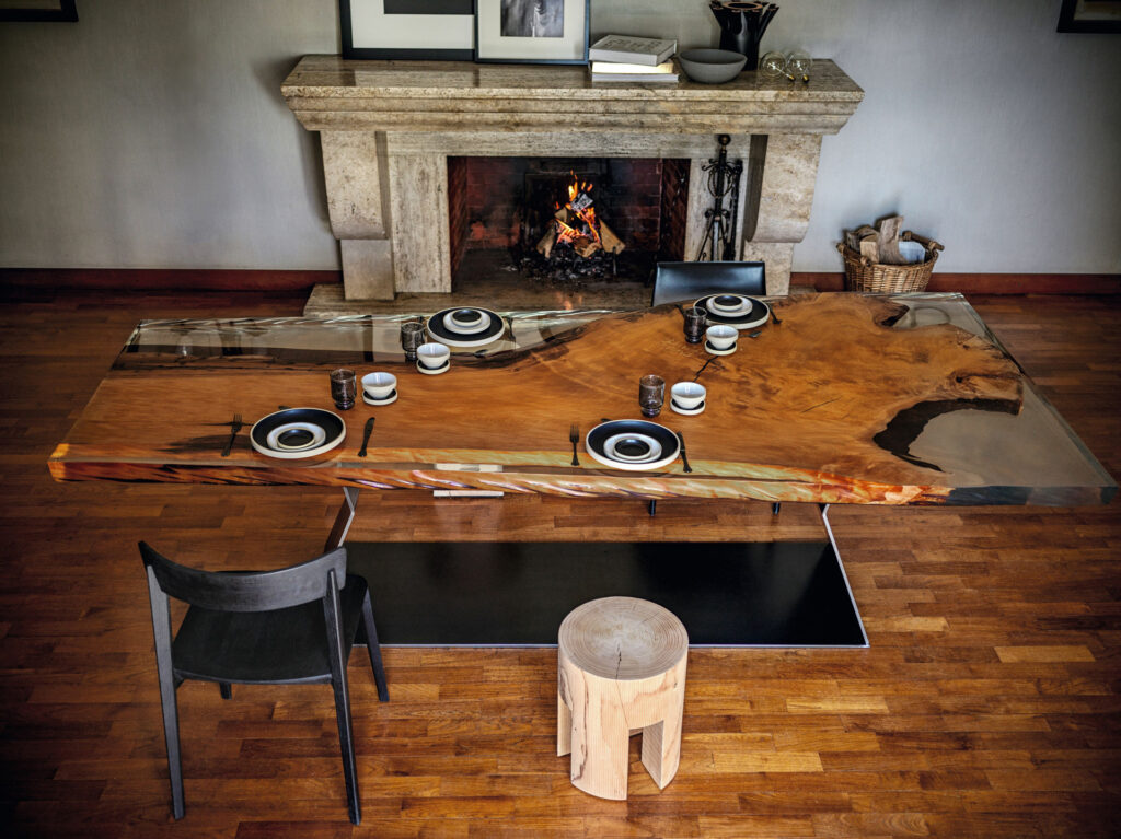 Riva 1920 Kauri Wood Table