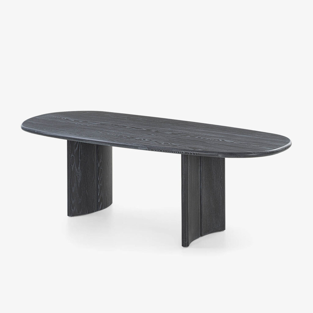 Riva 1920 Medialuna Solid Wood Table